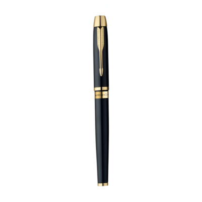 9000020268 Parker Odyssey Lacque Black Gold Trim Fountain Pen