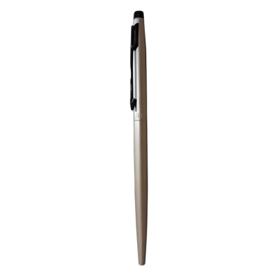 9000032915 Parker Insignia Champagne Gold Black Metal Trim Ballpoint Pen