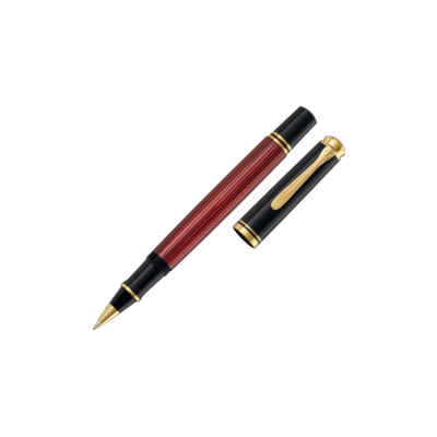 Pelikan Souveran R600 Black/Red Roller Ball Pen 928945