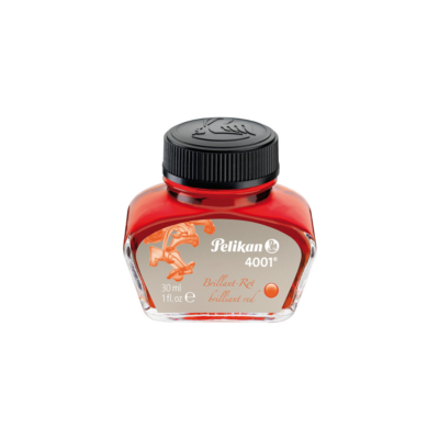 Pelikan 4001 Ink Bottle (Brilliant Red - 30 ML) 301036