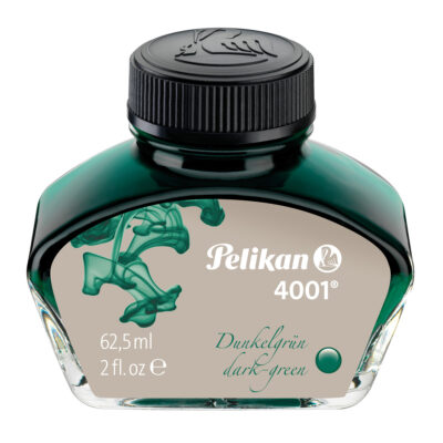 Pelikan 4001 Ink Bottle (Dark Green - 62.5 ML) 300063
