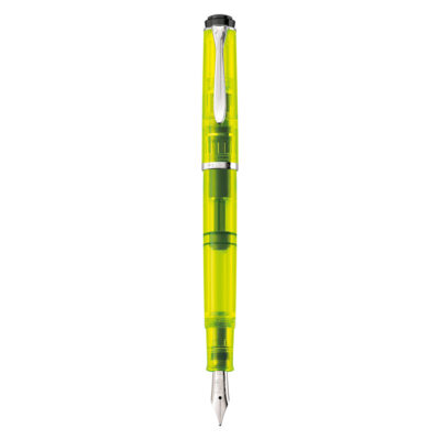 Pelikan Classic M205 Duo Neon Yellow Fountain Pen Set (BB) 819886