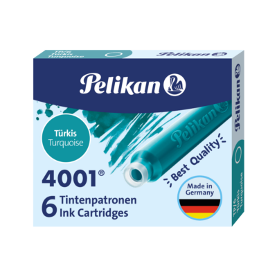 Pelikan TP/6 Short Ink Cartridge (Pink - Pack of 6) 321075