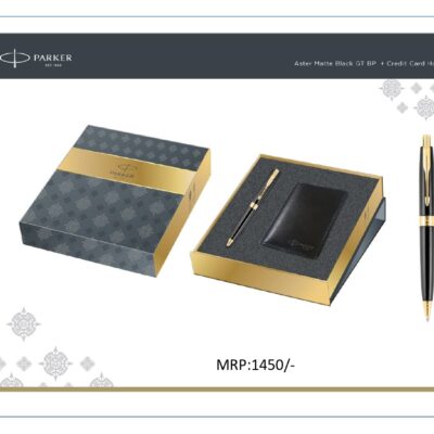9000026761 ASTER LAQ BLK CT RB FREE CARD HOLDER