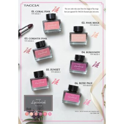 Taccia Lip Color Ink Bottle (Coral Pink - 30 ML) TFPI-WD30-1