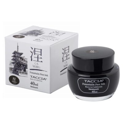 Taccia Sunao-iro Ink Bottle (Kuro - 40 ML) TFPI-WD40-01