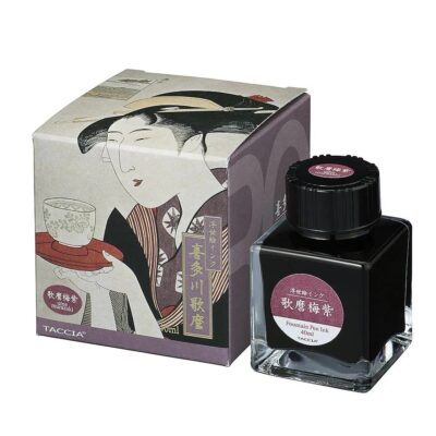 Taccia Ukiyo-e Ink Bottle (Ume Murasaki - 40 ML) TFPI-WD42-16