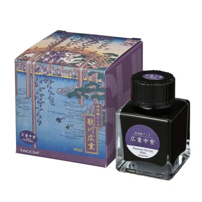 Taccia Ukiyo-e Ink Bottle (Naka Murasaki - 40 ML) TFPI-WD42-11