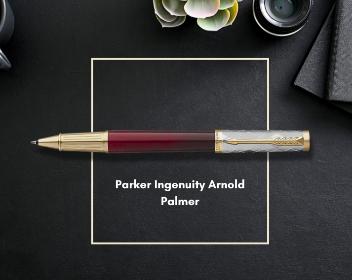 Parker Ingenuity Arnold Palmer Edition Gold Trim Rollerball Pen – New Arrivals Collection